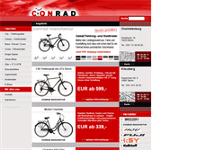 Tablet Screenshot of conrad-fahrrad.worldpacker.com